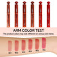 6-Lasting Stick Waterproof Lip Cover - Long Glossy Lipstick with Transparent Surface - Perfect Christmas Gift for Her