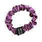 100% Pure Mulberry Silk Scrunchies Hair Bands Ties Gum Elastics Ponytail Holders Pure Color for Women Girls 19 Momme 1.5CM