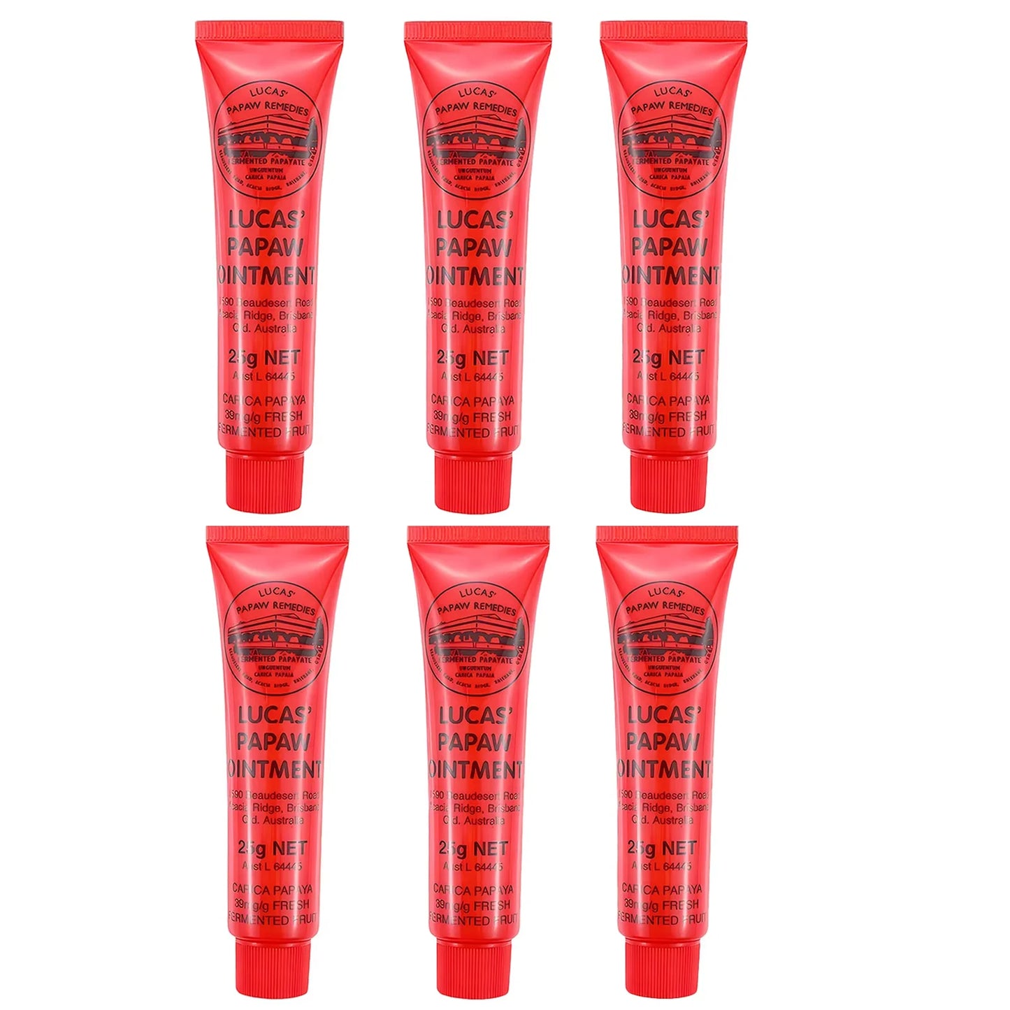 Papaw Ointment Balm Lipstick Moisturizing Anti Drying Multifunctional Hydrating Universal Cream Lip Balm Oil 25g Lucas Face Care