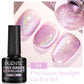 PUENTE 7.5ML Golden Gems Cat Magnetic Gel Nail Polish Pink Brown Blue Colors Golden Glitter Cat Eye Soak Off UV Nail Art Varnish