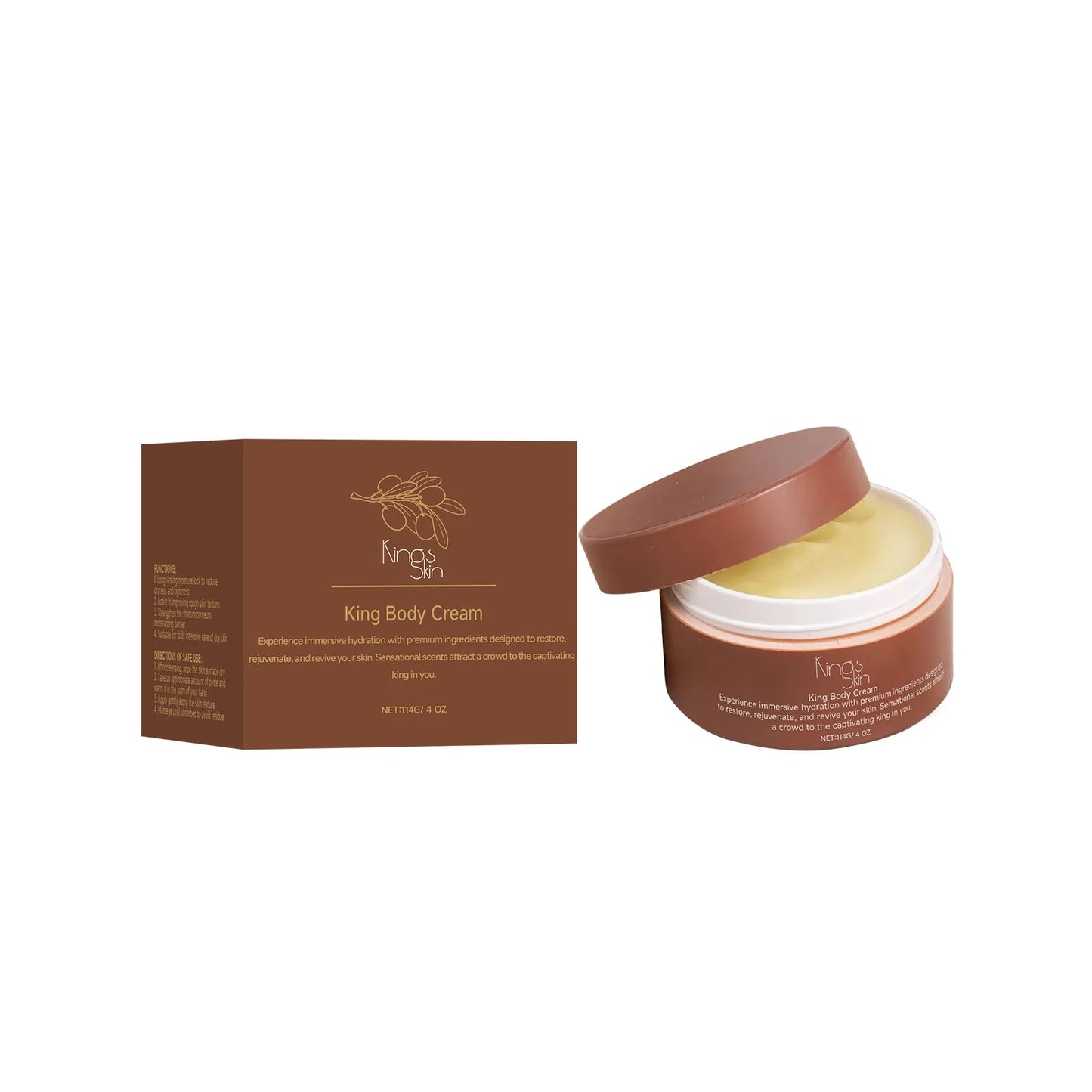 Shea Butter Moisturizer Repair Skin Barrier Improve Skin Dryness Increase Skin Elasticity Removing Chicken Skin Body Care Cream