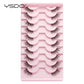 YSDO 5/10 Pairs Half Lashes Cat Eyelashes Soft Natural Clear Band False Lashes Natural Wispy Faux 3d Mink Eyelashes Makeup Tools