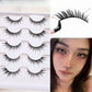 Fox Lash Clusters False Eyelashes Winged Lashes Clusters Manga Lashes Diagonal Flare Eyelashes Faux Cil Eye Lashes