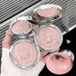 Moonlight White Highlighter Palette Shimmer Diamond Brighten Contour Natural Long-lasting Daily Face Makeup Cosmetics