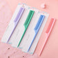Macaroon Color Pointed Tail Styling Comb Anti Static Hair Dye Brush Barber Salon Steel Needle Pin Rat Tip Hair Comb Accessories