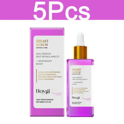 HOYGI Breast Firm Serum Nourishing Smoothing Boost Skin Elasticity Improve Skin Texture Moisturizing Lift Chest Massage Cream