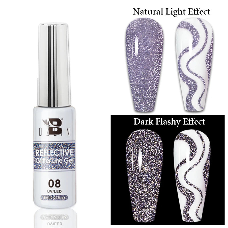 7.5ML Pink Blue Nail Gel Cat eye Semi Permanent Nail Art Soaking UV LED Nail Salon DIY Nail Salon Gel For Autumn And Winter