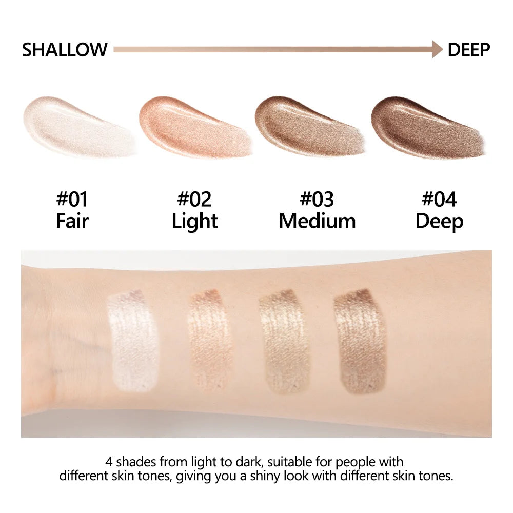 Glowing Foundation Natural Glow Enhancer Moisturizing Lightweight Base Multi-purpose Highlighter Liquid Foundation Cosmetics