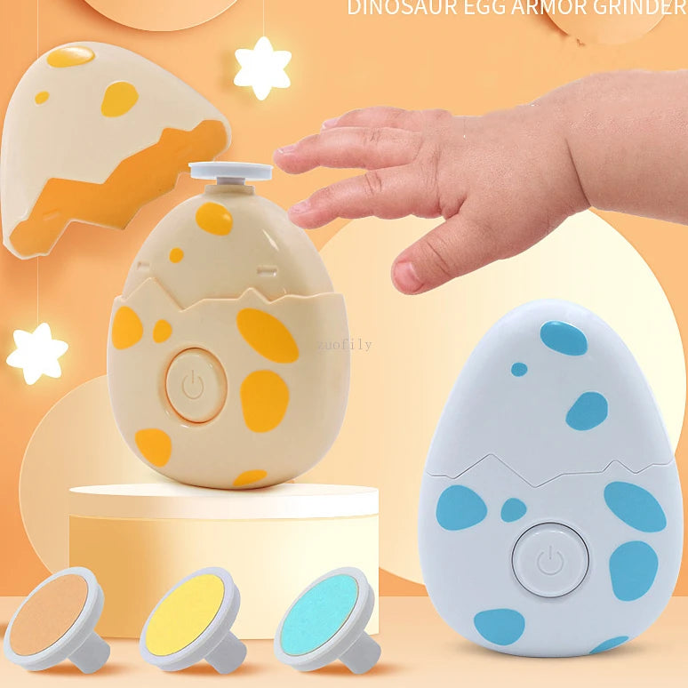 Baby Cartoon Electric Nail Trimmer Kid Nail Polisher Tool Newborn Care Kit Manicure Set Easy To Trim Nail File Clipper for Adult