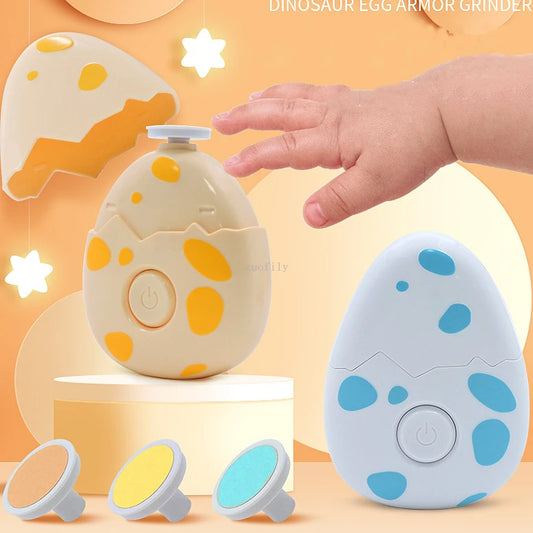 Baby Cartoon Electric Nail Trimmer Kid Nail Polisher Tool Newborn Care Kit Manicure Set Easy To Trim Nail File Clipper for Adult