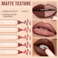 Lipstick & Lip Liner Pencil 2-in-1, Ultra Matte Lip Makeup, Smooth Glide, Buildable Color, Travel Friendly Lip Crayon