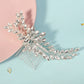 Wedding Comb Head Jewelry Bride Hair Clips Headpiece Crystal Women Tiaras Bridal Hair Accessories Women Hair Ornaments SL