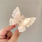 1PC French Retro Butterfly Hair Claw Mermaid Hair Clip Acetic Acid Hair Clip Retro Back of Head Hair Accessories Hairpin