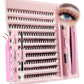 DIY Lashes Extension Kit Eyelashes 200 PCS Clusters Lash Bond and Seal Makeup Tools for Gluing  Lashes Gluing Glue  Accessories