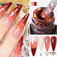 PUENTE 7.5ML Vibrant Blue Cat Eye Gel Nail Polish High Glossy Long-Lasting Soak Off UV Semi-Permanent Nail Art Varnish Manicure