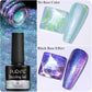 7.5ML Black Cat Eye Magnetic Glitter Gel Nail Polish Ultra-Bright Black Shine Long-Lasting Soak Off UV Nail Art Varnish Manicure