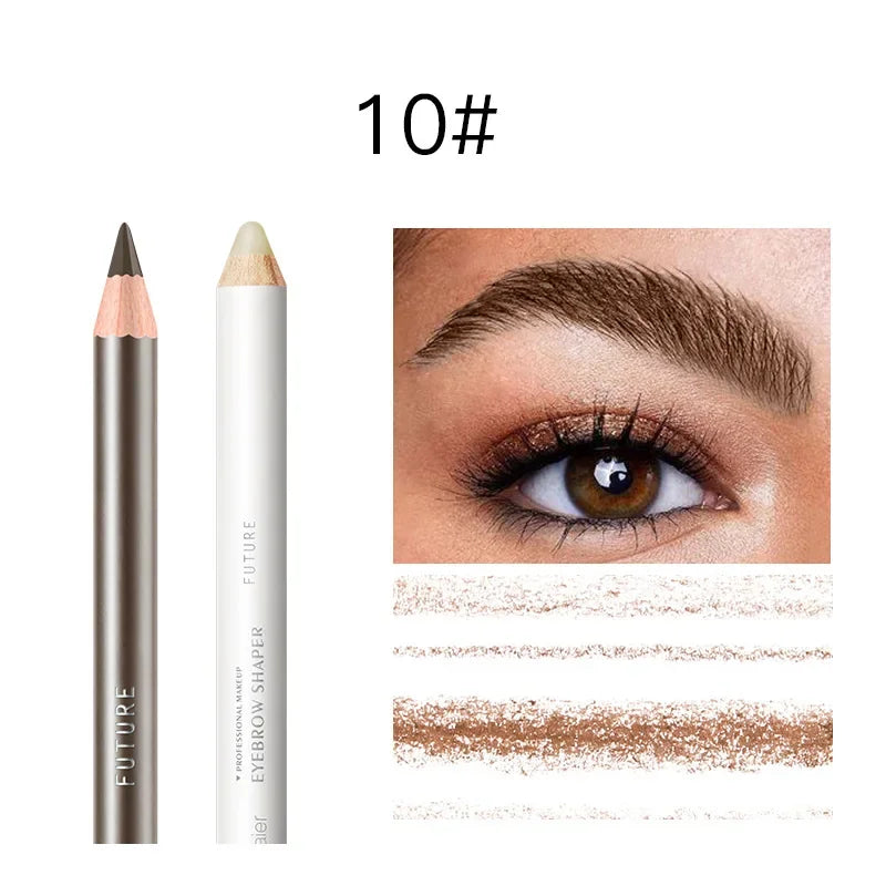 Free Shiping 3D Styling Brow Gel Eyebrow Pencil Set Makeup Combination 2 In 1 Natural Eye Brow Enhancer Pen Gels Kit Cosmetics