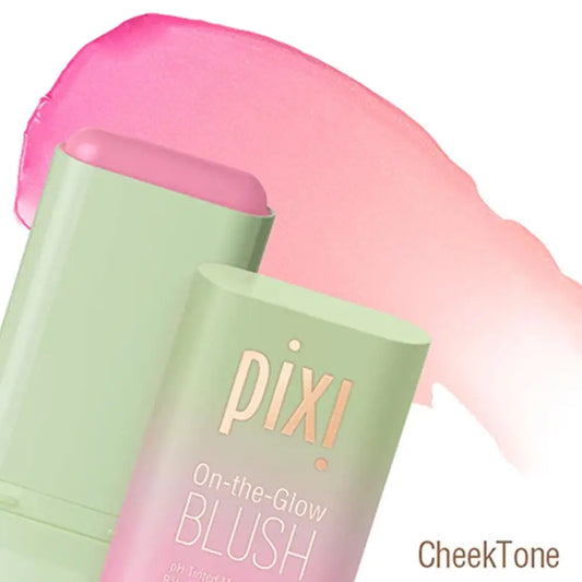 Pixi Glow Fruit Acid Vitamin C Skin Toner Skincare Gradual Powder Blusher Stick Brightening Makeup Nourishing Moisturizing Toner