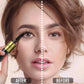 QIC Double In-one Mascara Silk Fiber Mascara Waterproof Mascara Eyelash Extension Black Thick Lengthening Eye Lashes Cosmetics