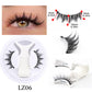 Reusable Magnetic Eyelashes 1 Pair Natural Curly Fluffy Magnetic False Eyelashes No Glue Needed Lashes Makeup with Tweezer Set