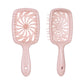 1pcs Air Cushion Hair Brush Wheat Straw Tangled Scalp Massage Comb Hollow Out Winmill Anti-static Hairbrush Salon Styling Tool