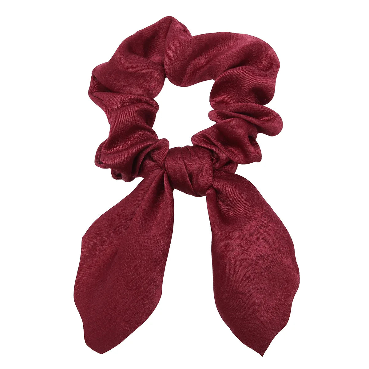 Fashion Floral Leopard Print Scrunchie Bowknot Hair Rope Women Girls Ponytail Holder Hair Ties Elastic Bands Hair Accessories