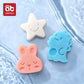 AIBEDILA Baby Duck Shape Bath Sponge Infant Shower Environmental friendly Cotton Scrub Body Bath Brushes Spa Sponge Cleaning