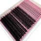 15Rows Lash Clusters Spikes Eyelash Extensions Spiky Lashes Extension Thick Individual Cluster Lashes with Spikes&Bottom Lashes