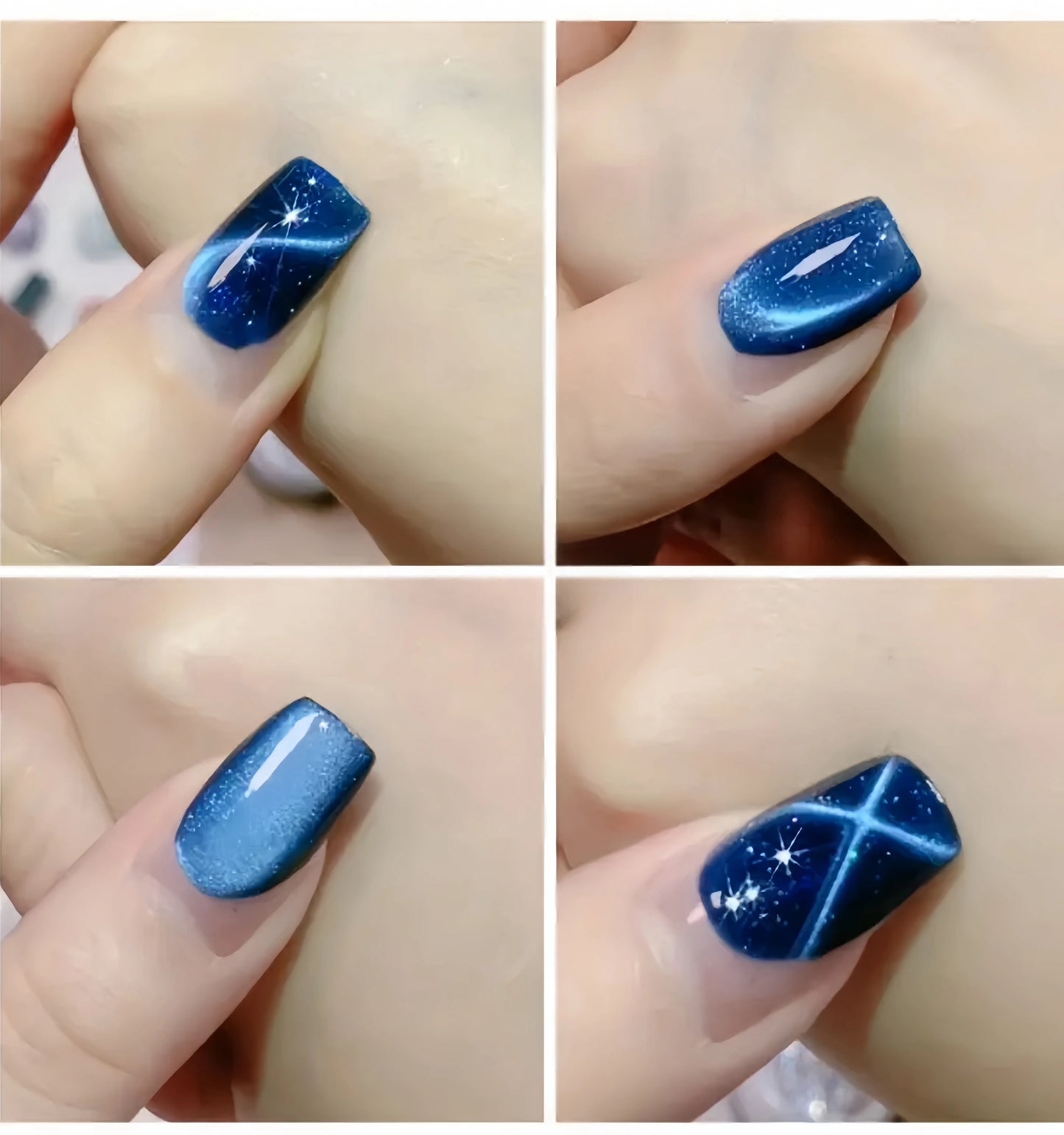 XEIJAYI 10ml Glitter Cat Eye Gel Polish Holographic Red  Magnetic Gel Nail Polish Professional Semi Permanent Varnish