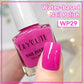 LILYCUTE 7ml Water-Based Nail Polish 40 Colors Long Lasting Quick Drying No Need of Lamp to Cure Nail Supplies For Nail Manicure
