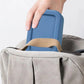 Portable Square Travel Soap Box with Lid Silicone Drain Soap Dish High Quality Self Draining Storage Box Outdoor Travel