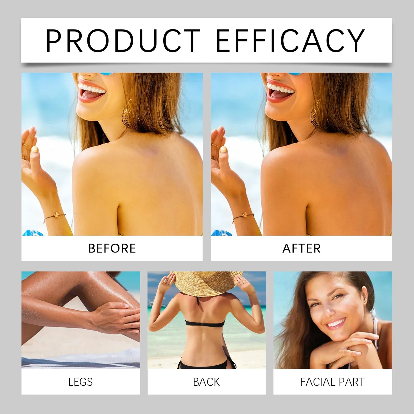 Jaysuing Body Tanning Oil Natural Glow Skin Color Tan Accelerate Outdoor Moisturizing Body Bronzing Drop Unisex Beauty Skin Care