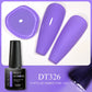 MEET ACROSS 5ml Pink Dried Flower Gel Nail Polish Natural Flower Fairy Nail Art Gel Soak Off UV LED Painting Varnishes For Nails