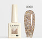 CANNI Gel Nail Polish Glitter Diamond Sparkle Color Collection Gorgeous Color HEMA FREE Soak Off UV LED Semi Permanent AurorGel