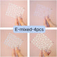 1piece 5D glass fragment nail sticker high quality stained glass window grille design glitter art decoration design nail sticker