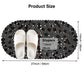 1pc Pebbles Bath Mat for Tub Non-Slip Bathtub Mat with Suction Cups, Drain Holes for Bathroom Showers, Tub, Machine Washable