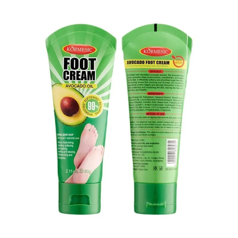 Avocado Hand Foot Cream Moisturizing Nourishing Anti-Wrinkle Hydrating Hands and Feet Skin Care