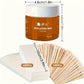 Viilife Depilatory Wax Hair Removal Sugaring Cold Sugar 60g Kit Natural Painless For Arm Leg Facial Underarm