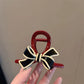 1PC/2PCS Elegant Bowknot Acetate Hair Clip, Light Luxury High-End Sense, Stylish Shark Clip for the Back of the Head