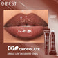 Nude Brown Plumping Lip Gloss Moisturising Colored Lip Oil Transparent Fullness Lips Tint Soft Tube Make Up Beauty Lips Care 12g