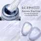 LILYCUTE 7ML 2 IN 1 Auroras Top Coat Glitter Pink Purple Auroras Laser Gel Nail Polish DIY Semi Permanent Soak Off Nail Art