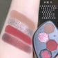 Girlcult 4 Color Eyeshadow Palette Shimmer Black Red Matte Chameleon Eye Shadow Vegan Halloween Make Up Sets Cosmetics Full Set