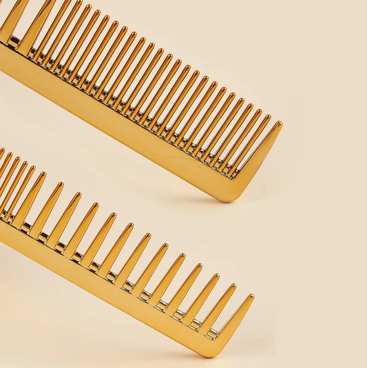 Rat Tail And Wide Fine Tooth Dual Purpose Barber Comb Stylist Combs Set  Hair Combs Anti Static Styling Comb Hair Barbers Combs
