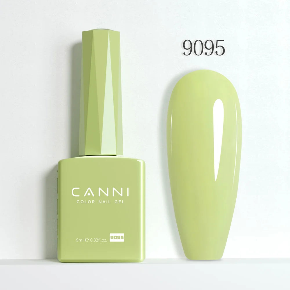 CANNI Gel Nail Polish Glitter Diamond Sparkle Color Collection Gorgeous Color HEMA FREE Soak Off UV LED Semi Permanent AurorGel