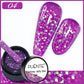 PUENTE Pearl Color Builder Nail Gel Polish Hema Free Shell Thread Glitter Nail Extension Semi-Permanent Construction Gel Varnish