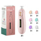 Baby Nail File Electric Baby Nail Care Set with LED Light, Baby Nail Trimmer for Newborn/Infants/Adults Toenails and Fingernail