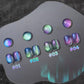 1-6pcs TC New Pink Purple Cat Eye Aurora Fantasy Cat Eye Gel Nail Polish Dreamy Fantasy Star Sky Crystal Glass Beads Nail Art