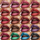 20-colors Glitter Lip Glaze Waterproof Diamond Shimmer Lip Gloss Sparkling Liquid Lipstick Long Lasting Lip Makeup for Women Gif