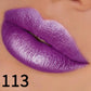 19 colors glitter lipstick hydrating red pink sparkling shine lip color highly pigmented lip tints metallic finish lip makeup