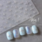 Golden Thread Butterfly Jelly Series Nail Art Stickers High Quality New Bronzing DIY Manicure Decal Decoration